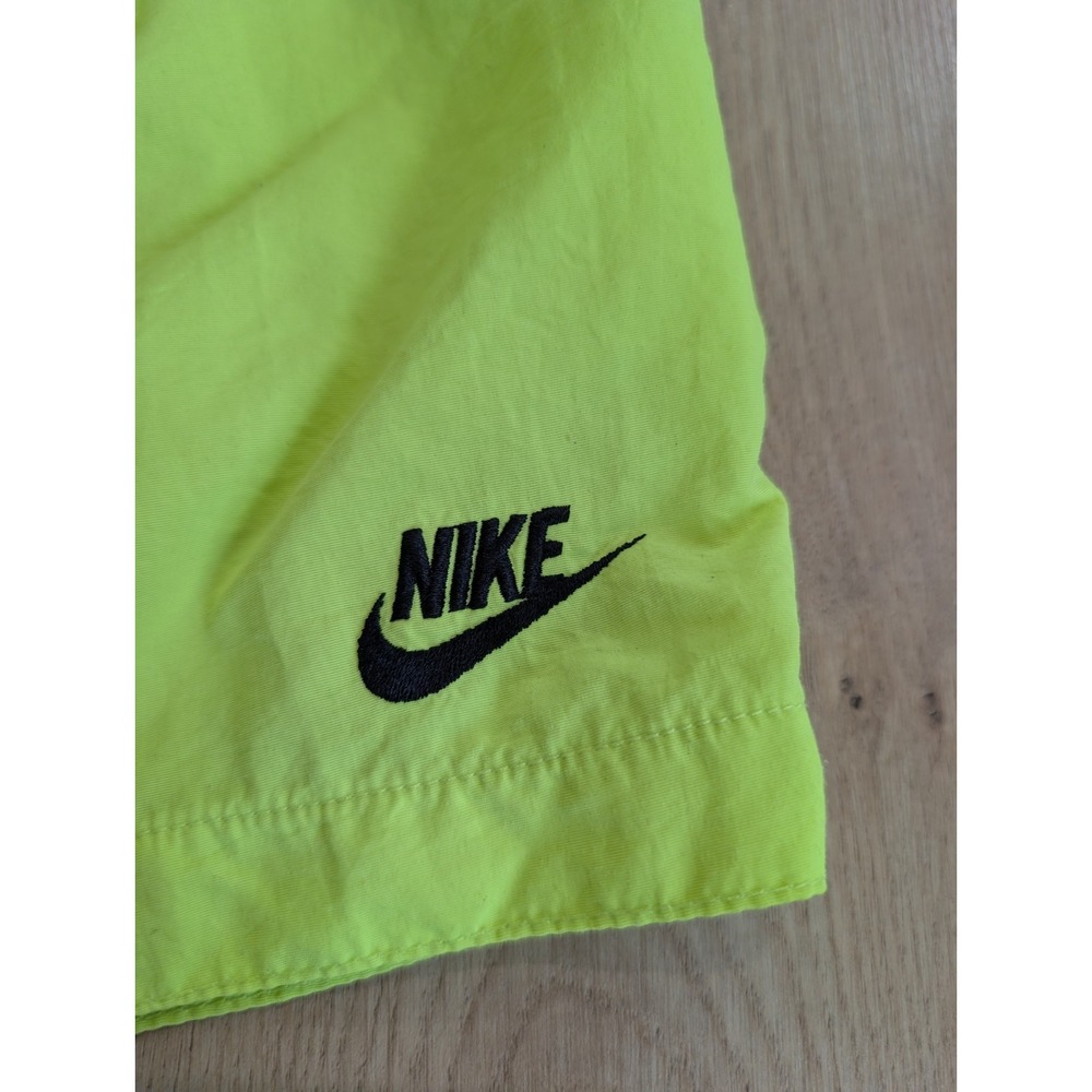 Nike Challenge Court Andre Agassi Shorts Vintage 90's Sz X-Large Rare Neon Volt - Picture 2 of 16